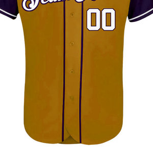 เสื้อเบสบอลพิมพ์ลายซับลิเมชั่นคุณภาพสูงราคาส่ง ขายดี สไตล์ใหม่ เสื้อเบสบอลพิมพ์ลายเย็บติด - Product Image 6