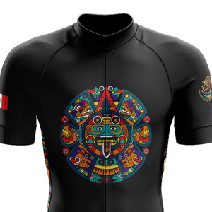 Ensemble de maillots de cyclisme personnalisés de haute qualité avec logo professionnel, respirant, confortable et anti-transpiration, pour le cyclisme sur route - Product Image 2