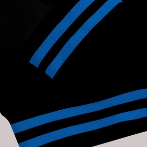 Veste pour homme, veste varsity bomber avec lettres grecques, style universitaire, manches en cuir, hiver - Product Image 6