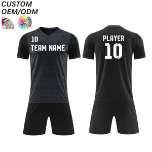 Uniforme de Fútbol Personalizado, Transpirable, 100% Poliéster, Conjunto de Entrenamiento, Jersey, Soporte OEM ODM para Suministro al por Mayor de Ropa Deportiva de Fútbol - Product Image 3