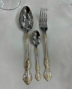 ชุดช้อนส้อมมีดสแตนเลส 3 ชิ้น สำหรับร้านอาหารและงานเลี้ยง  รับออกแบบตามสั่ง - Product Image 5