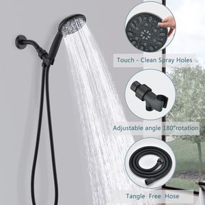 Matt Black High Pressure Multi-Function Handheld <b>Shower</b> Faucet for Your <b>Shower</b> Room <b>Accessories</b> - Product Image 3
