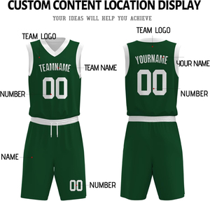 Ensemble de Basketball Unisexe Grande Taille Respirant en Polyester, Dernière Conception Sublimée, Matière la Plus Vendue, Vente en Gros, OEM - Product Image 4