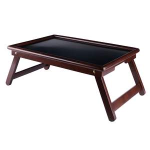 Ambra Outdoor Furniture Bandeja Desayuno en Nogal y Negro - Product Image 2