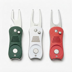 Switchblade Divot Tool Novelty <b>Golf</b> Gift | Pop-Up Zinc Alloy Repair Fork | Unique Gift for Golfer Dad Retail Wholesale - Product Image 3