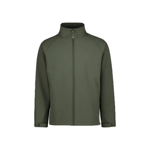 Softshell Jacket OEM Custom Men's Waterproof Breathable Windproof Stand Collar Eco-Friendly Quick Dry <b>Winter</b> Casual - Product Image 1