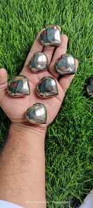 Cristal de Pirita Natural en Forma de Corazón, Pulido, Piedra Curativa, Regalo Decorativo - Product Image 6