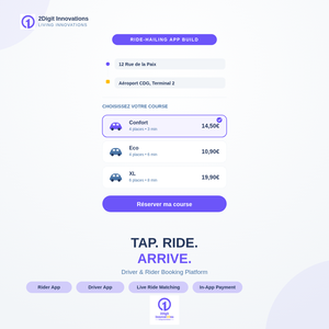 Desarrollo de Aplicaciones Android para Taxis y Servicios de Transporte Privado Empresariales, Plataforma de Reserva para Conductores y Pasajeros - Product Image 2