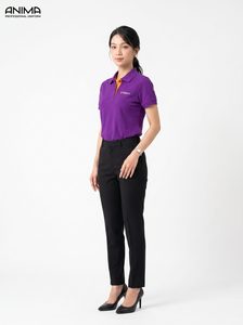ANIMA TPBank Camiseta de algodón para mujer, informal, transpirable, de manga corta - Product Image 1