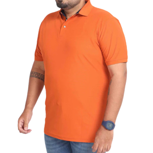 Chemise décontractée en maille respirante pour homme, taille plus, personnalisable OEM ODM, noir uni (Spandex/Coton) - Product Image 6