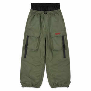 Pantalon de ski baggy personnalisé imperméable et thermique, style cargo, pour l'hiver et les activités de plein air, idéal pour la vente en gros - Product Image 3