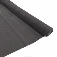 Tissu en polyester floqué de haute qualité, personnalisable, tissé en rayonne, dos APP, 54 pouces, APP80-1600, gris