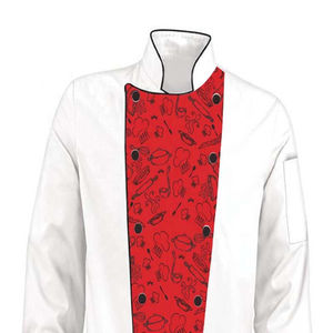 Uniforme de chef de haute qualité à manches longues, ensemble veste et pantalon pour chef exécutif, uniforme de cuisine pour hommes - Product Image 2