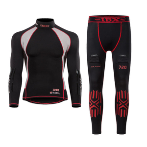 Cut Resistant Custom Baseball/Softball Compression Pant <b>Jock</b> Shirt Set Baselayer Compression Underwear 100% Polyester Dry Fit - Product Image 2