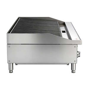 Parrilla de Carbón para Encimera de 36'' a Gas Natural (GN)/Propano, Parrilla de Encimera, Parrilla de Hierro Fundido Resistente, Parrilla para Restaurante - Product Image 4