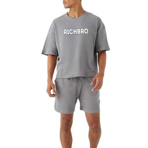 Men Summer Tracksuit Custom Logo 2 Piece <b>Track</b> Suit Set Casual Polo Shirt and Summer Shorts Customizable Men <b>T</b>-Shirt Sets - Product Image 1