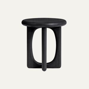 Table d'appoint ronde en teck Plaza - Product Image 2