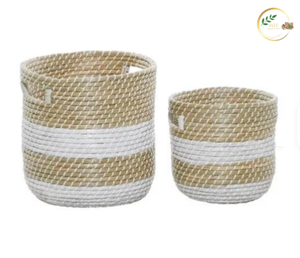 <b>Large</b> Jute Laundry Bag Waterproof Lining Eco Friendly Dirty Clothes Storage Bag - Product Image 2