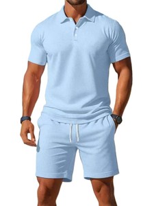 China Bangladesh Factory Price OEM Customized Printed Solid Front Knitted Casual Short Sleeve Breathable Summer Fashion Men Polo - Product Image 1