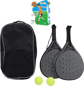 Tennis-Overgrips-Netz-Set für Anfänger: Carbonfaser-Griff, Nylonnetz, leichter, hochdichter EVA-Kern absorbiert Schlagkraft - Product Image 1