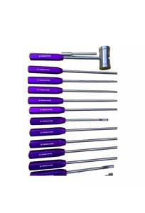 Orthopedic Tools Set Class I Manual Cement Removal Instruments with Femoral Elevator CE Approved by <b>Blush</b> Surgical - Product Image 5