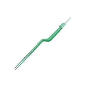 Pinzas de Coagulación Bipolares Médicas de Alta Precisión con Recubrimiento Verde, Punta Recta Tipo Bayoneta, Instrumento Quirúrgico de Acero Inoxidable - Product Image 5
