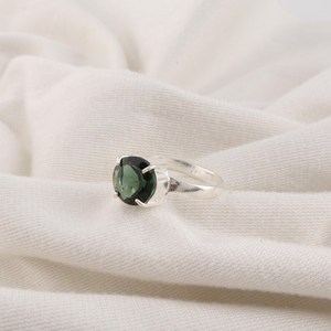 Zubeda Gems Green Tourmaline Gemstone <b>Ring</b> 925 Sterling Silver Luxury Premium Grade Vintage Statement Jewelry IGI Certified - Product Image 3
