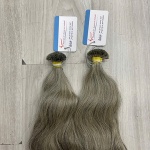 Produit unique, extensions de cheveux en kératine K Tip, 100% cheveux humains, meilleure qualité, prix de gros, faciles à appliquer, très soyeuses - Product Image 6