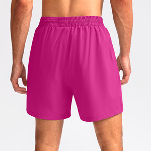 Shorts de course personnalisés avec logo, 100% polyester, pour hommes, shorts de sport d'été, poches zippées, vêtements de sport pour la salle de sport, shorts pour hommes - Product Image 6