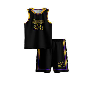 Nouvelle conception d'uniforme de basket-ball pour hommes, ensemble de vêtements de basket-ball pour équipe avec sublimation complète, nom et numéro personnalisés, maillot de sport - Product Image 1