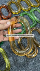 FAIZA CRAFT FC-8086 Custom Artistic Epoxy Resin Chain Links Multi-Purpose Modern Wall Hanging <b>Decor</b> DIY Projects Personalized - Product Image 6