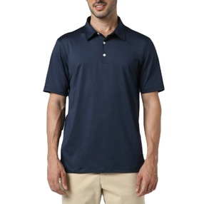 เสื้อโปโลแขนสั้นคุณภาพสูงสำหรับผู้ชาย แฟชั่นใหม่สไตล์ฤดูร้อน ระบายอากาศได้ดี - Product Image 1