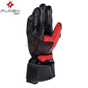 Gants de moto unisexes à doigts entiers, compatibles avec les écrans tactiles, respirants, antidérapants, équipement de protection pour la conduite sur route et la course - Product Image 3