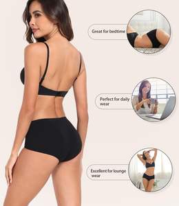 กางเกงชั้นในผู้หญิงทรงฮิปสเตอร์ รุ่น Signature Fit เนื้อผ้าถักแบบเรียบ ระบายอากาศได้ดี ยืดหยุ่น เป็นมิตรต่อสิ่งแวดล้อม ปกปิดเต็มที่ สวมใส่สบายทุกวัน - Product Image 4