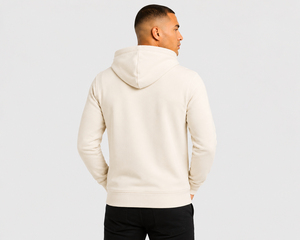 Comfortable mens hooded zip layer featuring practical front closure and breathable fabric for active casual and relaxed styling - Product Image 3