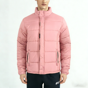 Chaqueta Acolchada con Capucha y Bordado Personalizado al por Mayor, Tejido de Poliéster Impermeable y Cortavientos, Ropa Urbana para Exteriores, Precio de Fábrica, MOQ Bajo - Product Image 3