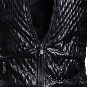 แจ็คเก็ตหนังผู้ชายราคาส่งถูก สไตล์สตรีทแวร์ ออกแบบเองได้ตามต้องการ - Product Image 6