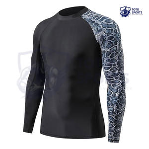 ซัพพลายเออร์ที่ดีที่สุด ผู้ขายยอดนิยม เสื้อผ้ากีฬาฟิตเนสระบายอากาศได้ดี ทรงเข้ารูป สวมใส่สบาย เหมาะสำหรับการฝึกซ้อมอย่างมืออาชีพ น้ำหนักเบา เสื้อรัดกล้ามเนื้อสำหรับผู้ชายสำหรับออกกำลังกายในยิม - Product Image 2