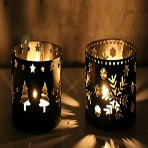 Metal <b>Snowflake</b> Tealight Candle Holder Metal Votive Holder Set Christmas <b>decoration</b> & Gifting Candle Votive Holder - Product Image 1