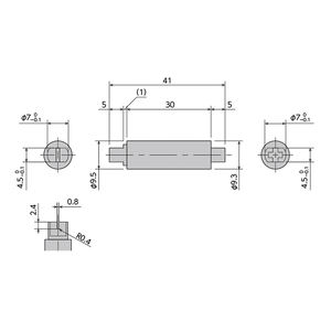 โรตารี่แดมเปอร์ชุด FRT-S1แบบสองทิศทาง - Product Image 2