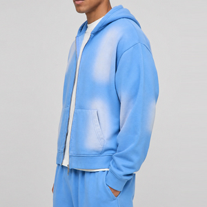 Survêtements pour hommes de haute qualité, style streetwear, prix de gros, vêtements d'hiver, 100% coton, ensemble de survêtements surdimensionnés - Product Image 5