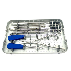 Orthopedic Spinal Lower Instrument Set Plate Instruments Kit Pet Surgical Orthopedic Instruments By <b>Blush</b> Surgical - Product Image 2