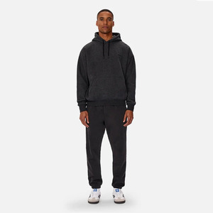 Men's acid wash Casual Sweatpants Custom Print Logo Elastic Waist <b>Drawstring</b> Side Pockets Flared <b>Trousers</b> For Autumn Fashion Wea - Product Image 3