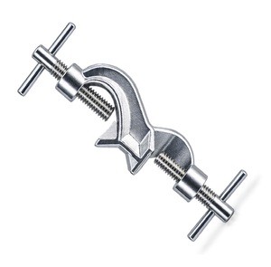 Abrazadera de laboratorio de aluminio de 16 mm para soporte de retorta universal, niquelada - Product Image 1