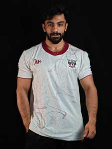PUFFIN SPORTS Camiseta de Fútbol Sublimada Personalizada para Hombre, Cuello Redondo, Manga Corta, Malla Transpirable, Ropa Deportiva, Corte Regular para Adulto - Product Image 1