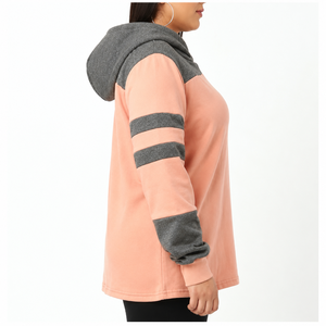 Sudadera con Capucha de Algodón 100% de Alta Calidad, Estilo Oversize, con Estampado de Araña y Cuello de Ganchillo, para Mujer - Product Image 5