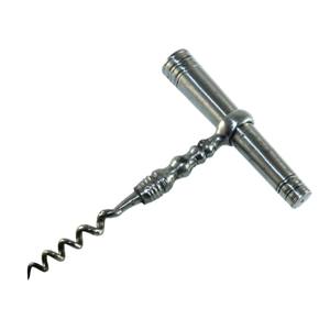 Sacacorchos clásico de estaño con mango en T, estilo vintage, de extracción directa, abridor de botellas de vino de metal, accesorio de bar, ¡gran oferta! - Product Image 4