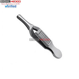 คีมหนีบหลอดเลือด Dieffenbach Bulldog Clamp ขนาด 1.5 นิ้ว แบบตรง ไม่ทำให้เกิดการบาดเจ็บ คีมหนีบหลอดเลือดสำหรับผ่าตัด ทำจากสแตนเลสสตีล ชุดเครื่องมือความแม่นยำสูง - Product Image 3