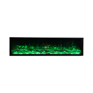 <span class=keywords><strong>Cheminée</strong></span> électrique décorative personnalisée de 1200 mm avec <span class=keywords><strong>insert</strong></span> chauffant, certifiée CE, murale, LED intelligente, luxe, foyer électrique - Product Image 4