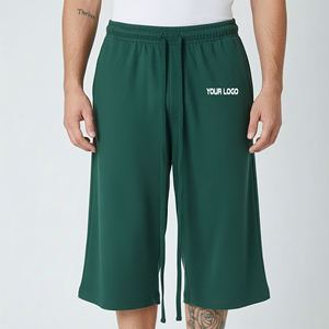 Polyester/Cotton <b>Elastic</b> Waist Quick Dry New Arrived 2026 Hot Selling Men's Gym Running Shorts High Street Style shorts - Product Image 1